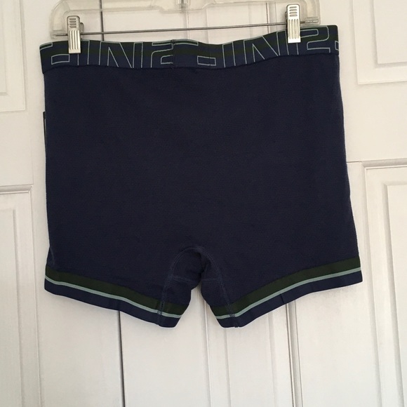NWT C-IN2  2 Boxers  ZEN BOXER,Navy Blue/Orange - Picture 11 of 14